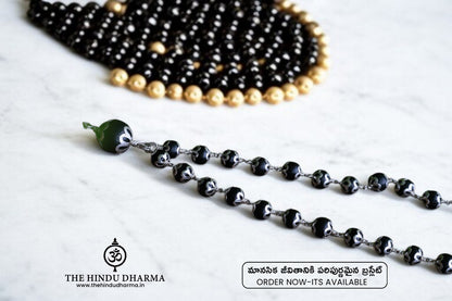 Karungali Malai Silver Cap Plated Necklace with Certification || The Hindu Dharma