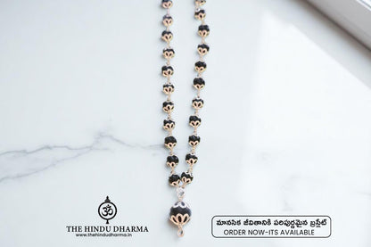 Karungali Malai Silver Cap Plated Necklace with Certification || The Hindu Dharma